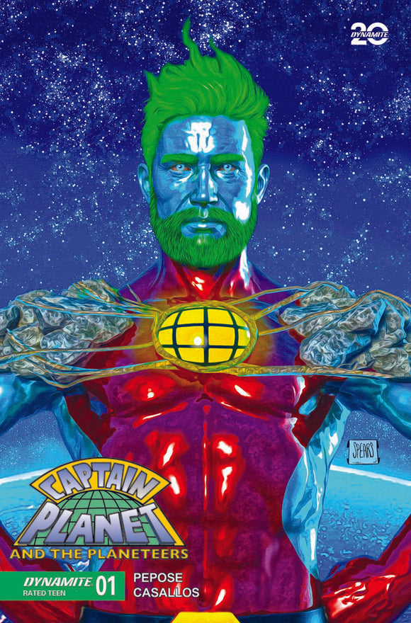 Captain Planet (2025 Dynamite) #1 Cvr A Spears Comic Books published by Dynamite