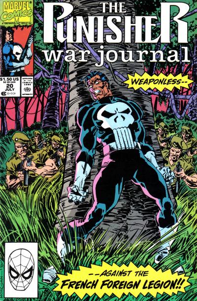 Punisher War Journal (1988 Marvel) (1st Series) #20 (Direct Sales) Comic Books published by Marvel Comics