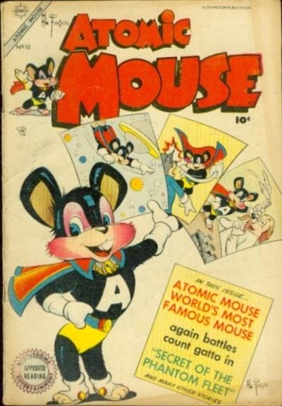 Atomic Mouse (1953 Charlton) (1st Series) #10 Comic Books published by Charlton