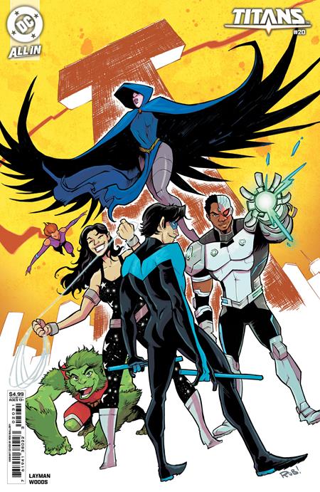 Titans (2023 DC) (4th Series) #20 Cvr C Rob Guillory Card Stock Variant Comic Books published by Dc Comics