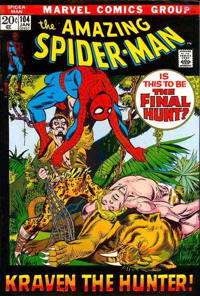 Amazing Spider-Man (1963 Marvel) (1st Series) #104 Comic Books published by Marvel Comics
