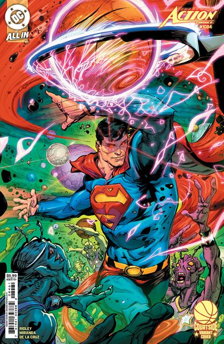 Action Comics (2016 Dc) (3rd Series) #1084 Cvr D Howard Porter Courtside Card Stock Variant Comic Books published by Dc Comics