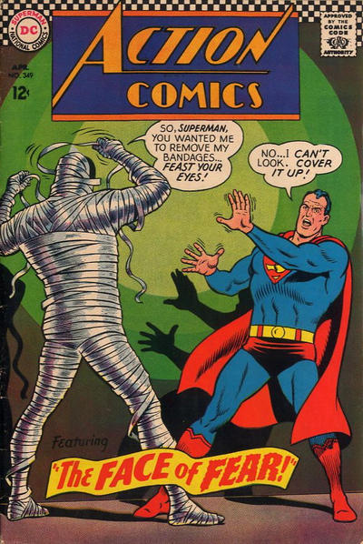 Action Comics (1938 Dc) (1st Series) #349 Comic Books published by Dc Comics