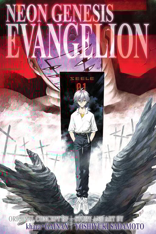 Neon Genesis Evangelion 3in1 (Manga) (Paperback) Vol 04 (Vols 10, 11 And 12) Manga published by Viz Media Llc