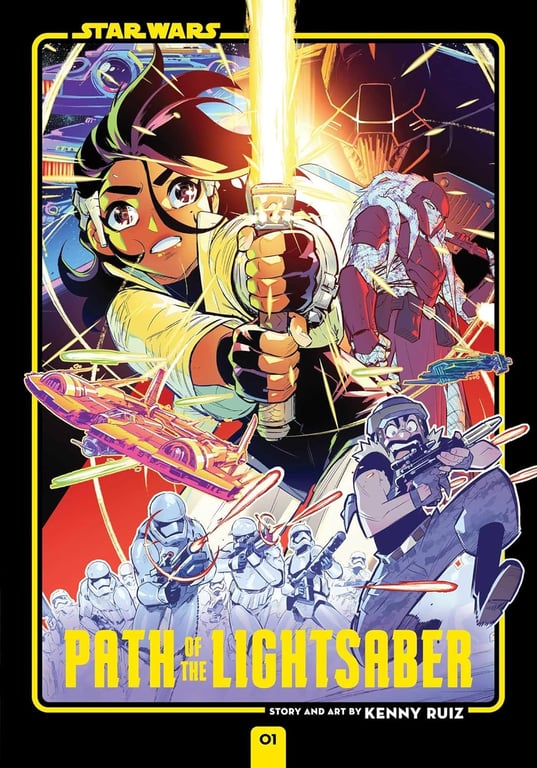 Star Wars Path Of The Lightsaber (Manga) Vol 01 Manga published by Viz Media Llc