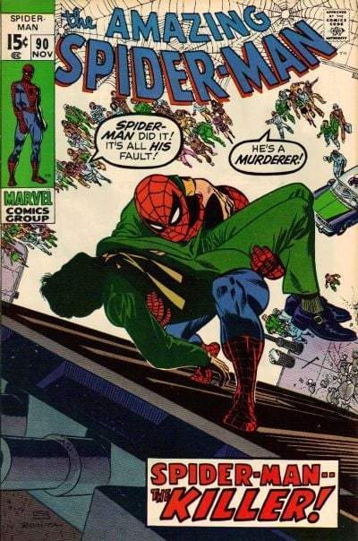 Amazing Spider-Man (1963 Marvel) (1st Series) #90 Comic Books published by Marvel Comics