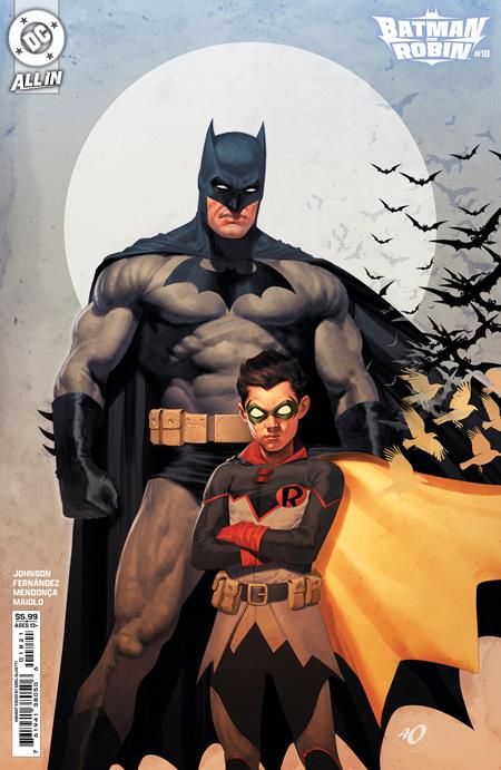 Batman and Robin (2023 DC) (3rd Series) #18 Cvr B Ariel Olivetti Card Stock Variant Comic Books published by Dc Comics
