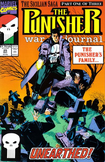 Punisher War Journal (1988 Marvel) (1st Series) #25 (Direct Sales) Comic Books published by Marvel Comics