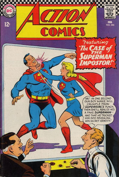 Action Comics (1938 Dc) (1st Series) #346 Comic Books published by Dc Comics