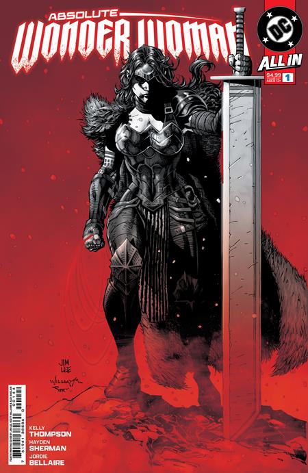 Absolute Wonder Woman (2024 DC) #1 Fourth Printing Cvr A Jim Lee Comic Books published by Dc Comics