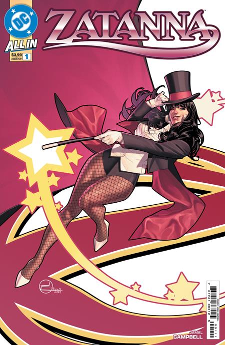 Zatanna (2025 DC) (3rd Series) #1 (Of 6) Cvr A Jamal Campbell Comic Books published by Dc Comics
