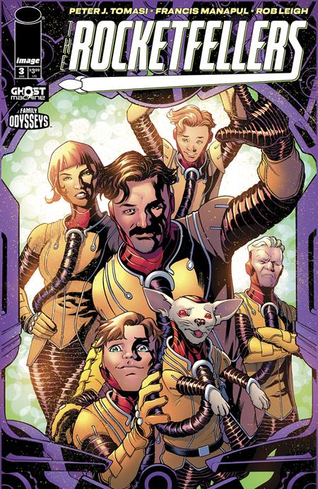 Rocketfellers (2024 Image) #3 Cvr B Mike Mckone & John Kalisz Var Comic Books published by Image Comics
