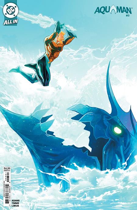 Aquaman (2025 DC) (7th Series) #3 Cvr D Sweeney Boo Card Stock Variant Comic Books published by Dc Comics