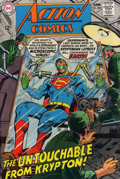 Action Comics (1938 Dc) (1st Series) #364 Comic Books published by Dc Comics