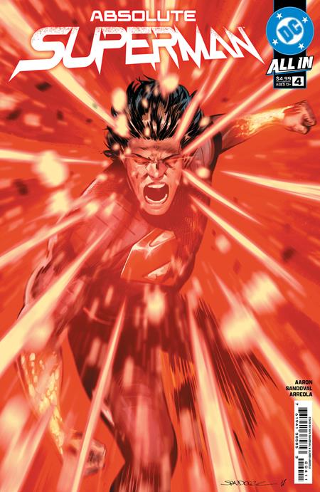 Absolute Superman (2024 DC) #4 Cvr A Rafa Sandoval Comic Books published by Dc Comics