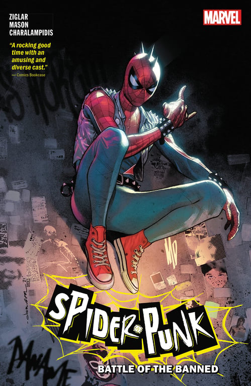 Spider-Punk Banned In Dc (Paperback) Graphic Novels published by Marvel Comics