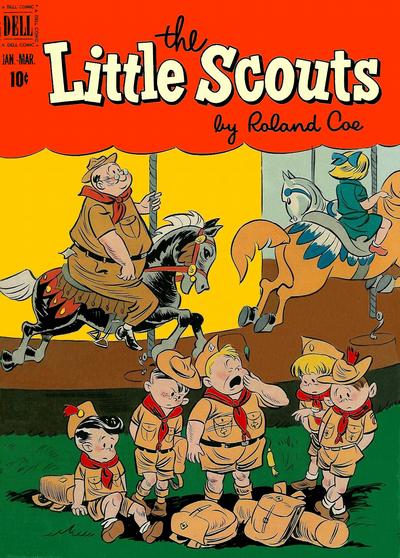 Little Scouts (1951-1952 Dell) #3 Comic Books published by Dell
