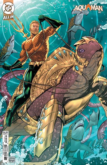 Aquaman (2025 DC) (7th Series) #2 Cvr C Lucas Meyer Card Stock Variant Comic Books published by Dc Comics
