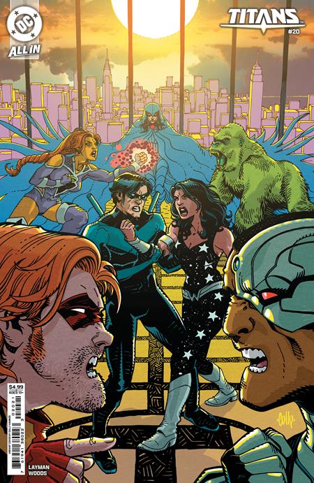 Titans (2023 DC) (4th Series) #20 Cvr B Cully Hamner Card Stock Variant Comic Books published by Dc Comics