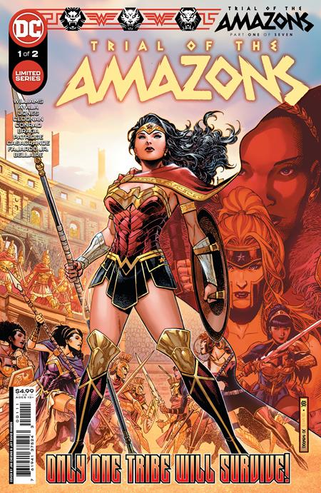 Trial of the Amazons (2022 DC) #1 (Of 2) Cvr A Jim Cheung Comic Books published by Dc Comics