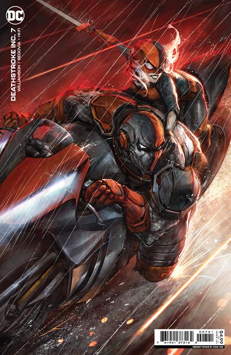 Deathstroke Inc. (2021 DC) #7 Cvr B Ivan Tao Card Stock Variant Comic Books published by Dc Comics