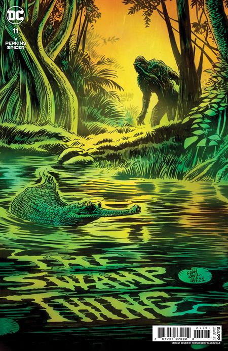 Swamp Thing (2021 DC) (7th Series) #11 (Of 16) Cvr B Francesco Francavilla Card Stock Variant Comic Books published by Dc Comics