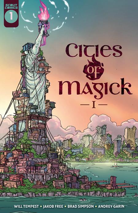 Cities of Magick (2022 Scout Comics) #1 Cvr A Tempest Comic Books published by Scout Comics