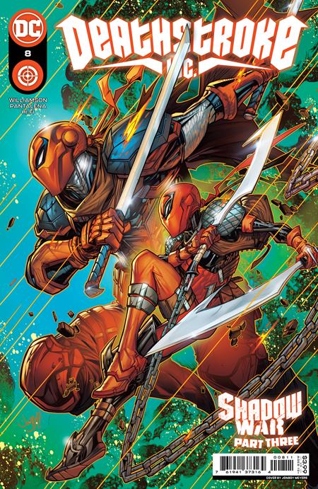 Deathstroke Inc. (2021 DC) #8 Cvr A Jonboy Meyers (Shadow War) Comic Books published by Dc Comics