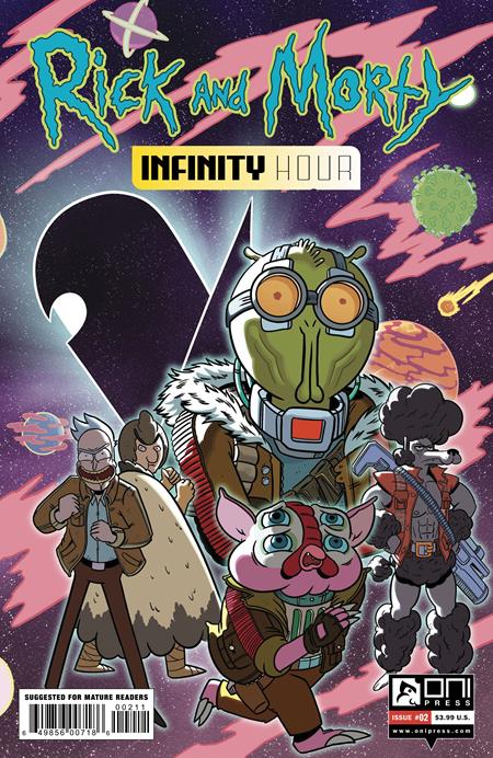 Rick and Morty Infinity Hour (2022 Oni Press) #2 (Of 4) Cvr A Leonardo Ito (Mature) Comic Books published by Oni Press