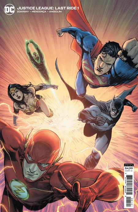 Justice League Last Ride (2021 DC) #1 Cvr B Miguel Mendonca Card Stock Variant Comic Books published by Dc Comics