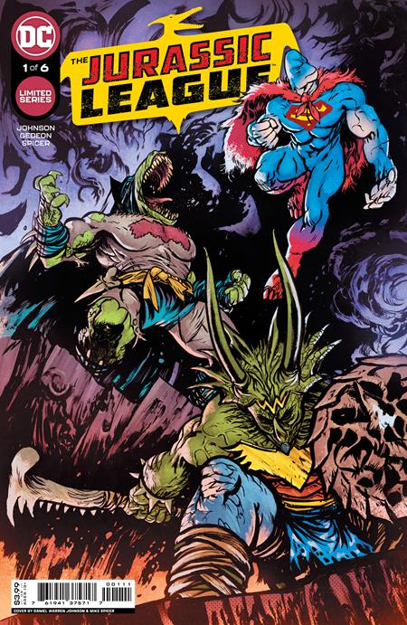 Jurassic League (2022 DC) #1 (Of 6) Cvr A Daniel Warren Johnson Comic Books published by Dc Comics