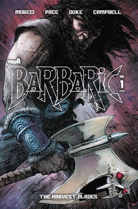 Barbaric Harvest Blades (One Shot) Cvr B Richard Pace Variant Comic Books published by Vault Comics