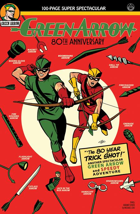Green Arrow 80th Anniversary 100-Page Super Spectacular (2021 DC) #1 Cvr B Michael Cho 1940s Variant Comic Books published by Dc Comics
