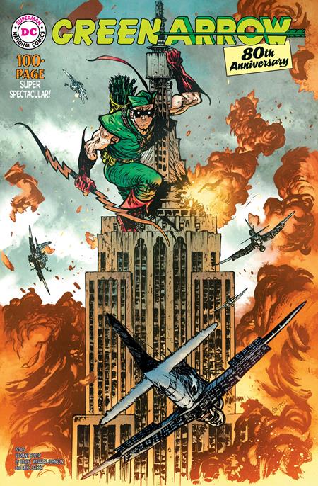 Green Arrow 80th Anniversary 100-Page Super Spectacular (2021 DC) #1 Cvr C Daniel Warren Johnson 1950s Variant Comic Books published by Dc Comics