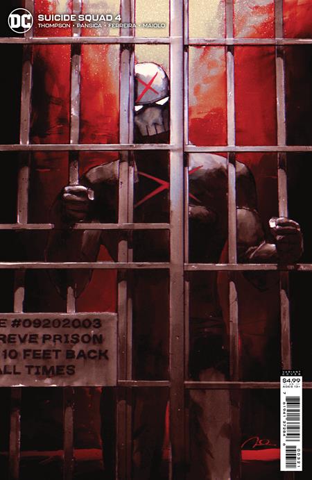 Suicide Squad (2021 DC) (7th Series) #4 Cvr B Gerald Parel Card Stock Variant Comic Books published by Dc Comics