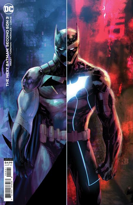 Next Batman Second Son (2021 DC) #3 (Of 4) Cvr B Ryan Benjamin Card Stock Variant Comic Books published by Dc Comics