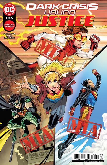 Dark Crisis Young Justice (2022 DC) #1 (Of 6) Cvr A Max Dunbar Comic Books published by Dc Comics