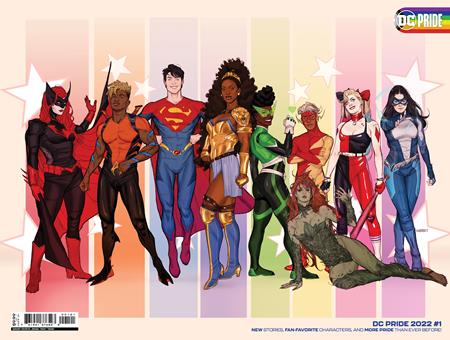 DC Pride (2022 DC) #1 (One Shot) Cvr B Joshua Sway Swaby Wraparound Variant Comic Books published by Dc Comics