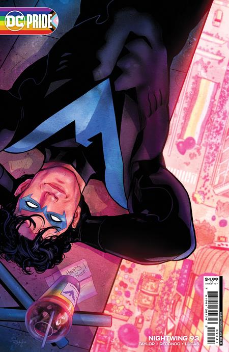 Nightwing (2016 Dc) (3rd Series) #93 Cvr C Nick Robles Pride Month Card Stock Variant Comic Books published by Dc Comics