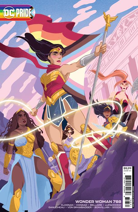 Wonder Woman (2016 Dc) (5th Series) #788 Cvr C Nicole Goux Pride Month Card Stock Variant Comic Books published by Dc Comics