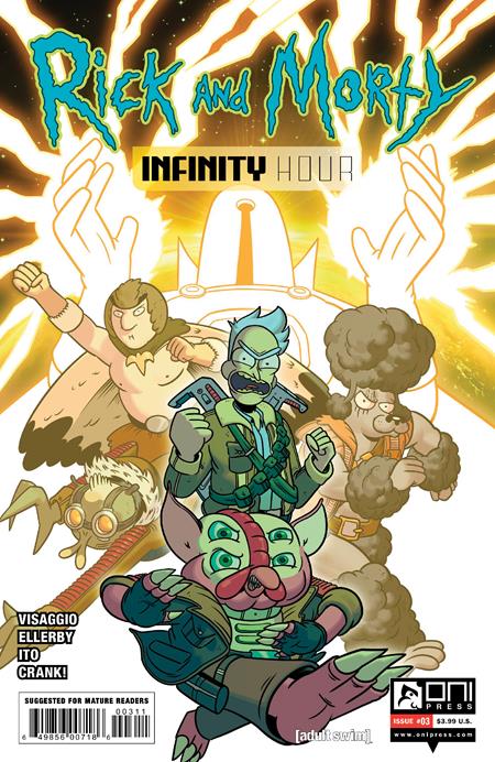 Rick and Morty Infinity Hour (2022 Oni Press) #3 (Of 4) Cvr A Marc Ellerby Comic Books published by Oni Press