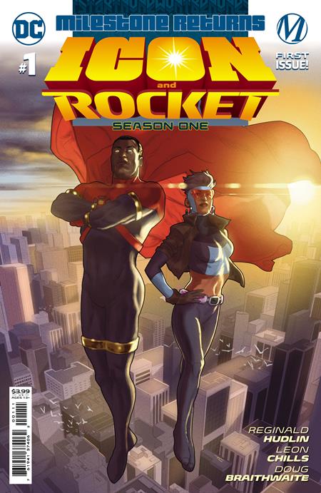 Icon and Rocket Season One (2021 DC) #1 (Of 6) Cvr A Taurin Clarke Comic Books published by Dc Comics