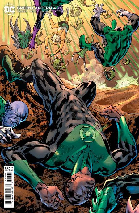 Green Lantern (2021 DC) #4 Cvr B Bryan Hitch Card Stock Variant Comic Books published by Dc Comics