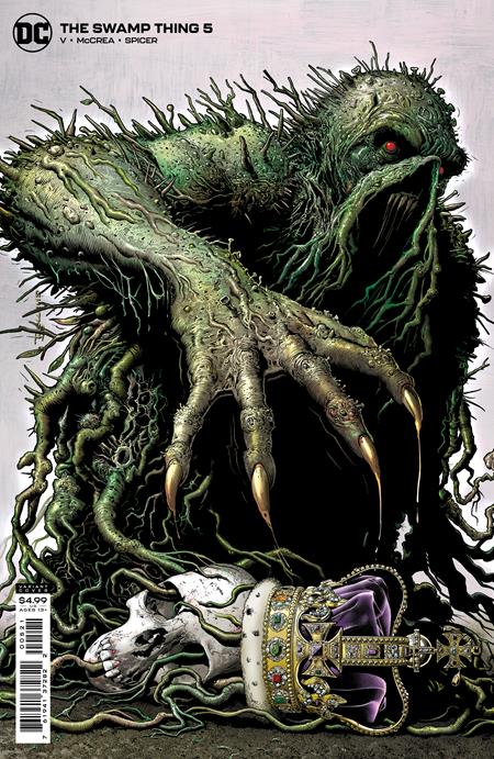 Swamp Thing (2021 DC) (7th Series) #5 (Of 10) Cvr B Brian Bolland Card Stock Variant Comic Books published by Dc Comics