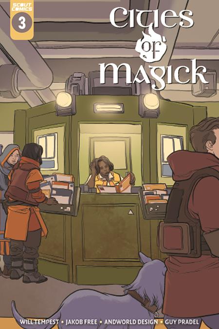 Cities of Magick (2022 Scout Comics) #3 Comic Books published by Scout Comics