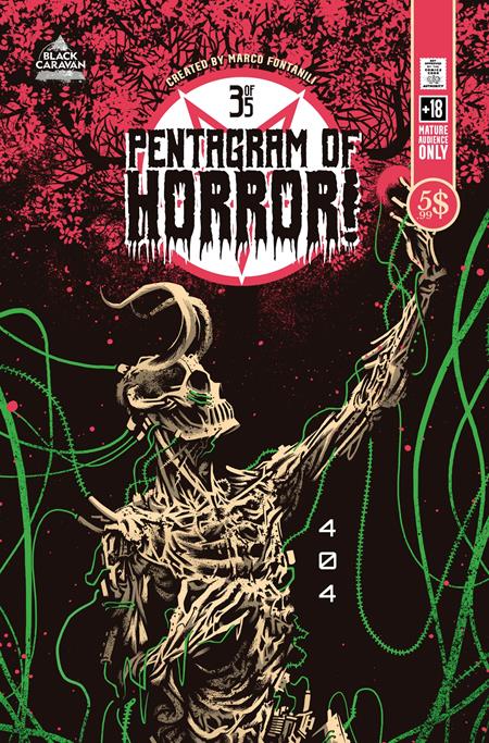 Pentagram of Horror (2022 Scout Comics) #3 Cvr A Marco Fontanili (Mature) Comic Books published by Scholastic Inc.