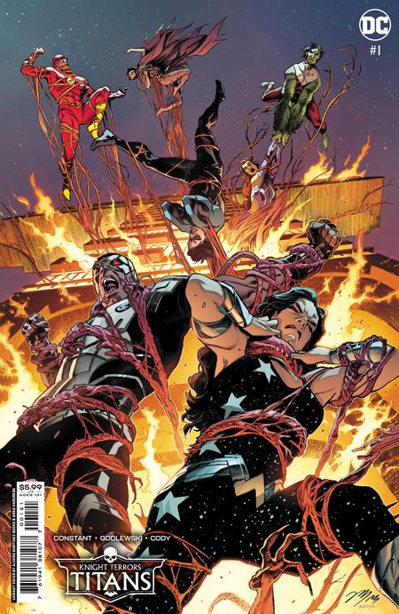 Knight Terrors Titans (2023 DC) #1 (Of 2) Cvr B Alvaro Martinez Bueno Card Stock Variant Comic Books published by Dc Comics