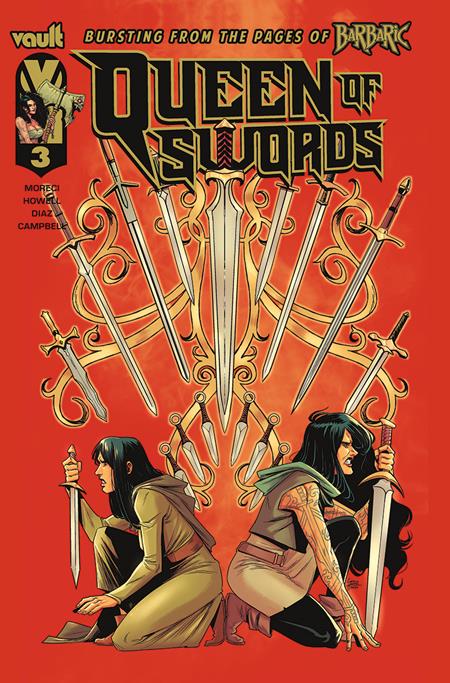 Queen of Swords (2023 Vault) #3 Cvr A Corin Howell (Mature) Comic Books published by Vault Comics