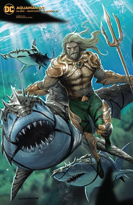 Aquaman (2016 Dc) (6th Series) #62 Tyler Kirkham Variant Cover (NM) Comic Books published by Dc Comics
