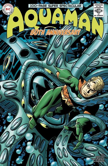 Aquaman 80th Anniversary 100-Page Super Spectacular (2021 DC) #1 (One Shot) Cvr D Walter Simonson 1960s Variant Comic Books published by Dc Comics